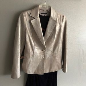 SALE! Women's Elie Tahari leather jacket size S